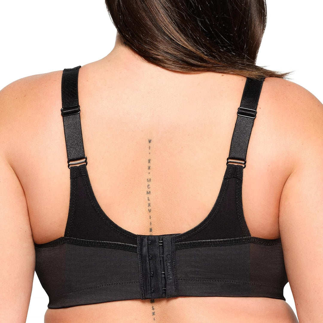Glamorise Women's 1005 Full Coverage Bra 85C Schwarz, 85C Schwarz