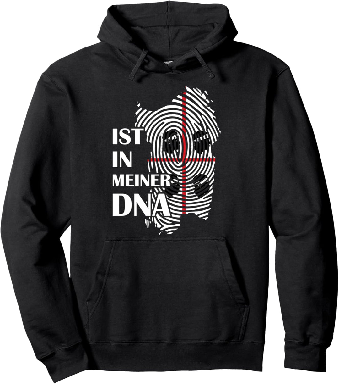 Sardinien Fingerabdruck Sardegna Pullover Hoodie