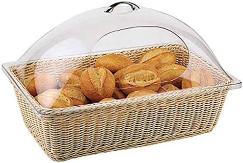 World Cuisine 42967-53 Buffetkorb, rechteckig, Polyrattan, beige