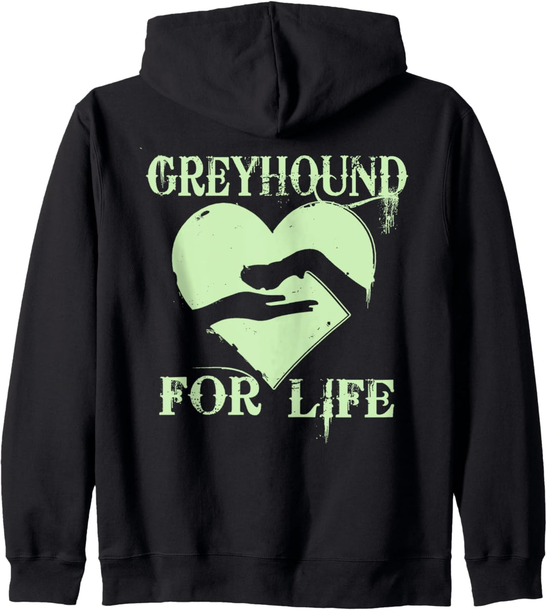 Greyhound-Hund | Greyhound For Life Kapuzenjacke