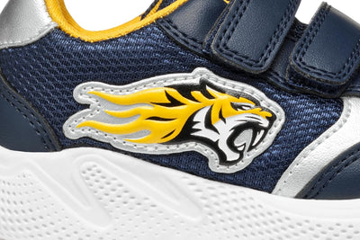 Geox Baby-Jungen B Sprintye Boy B Sneakers, Navy Dk Yellow