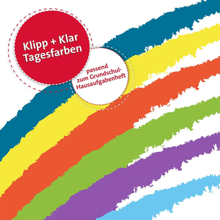 ROTH Klipp&Klar Stundenplan Steck Fix - Tyrannosaurus, A3 - ideal für Jungen in der Grundschule, Din