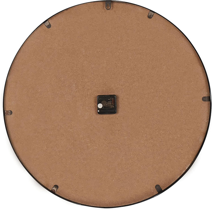 Wanduhr heller Holzfarbton ø 60 cm rund Dole