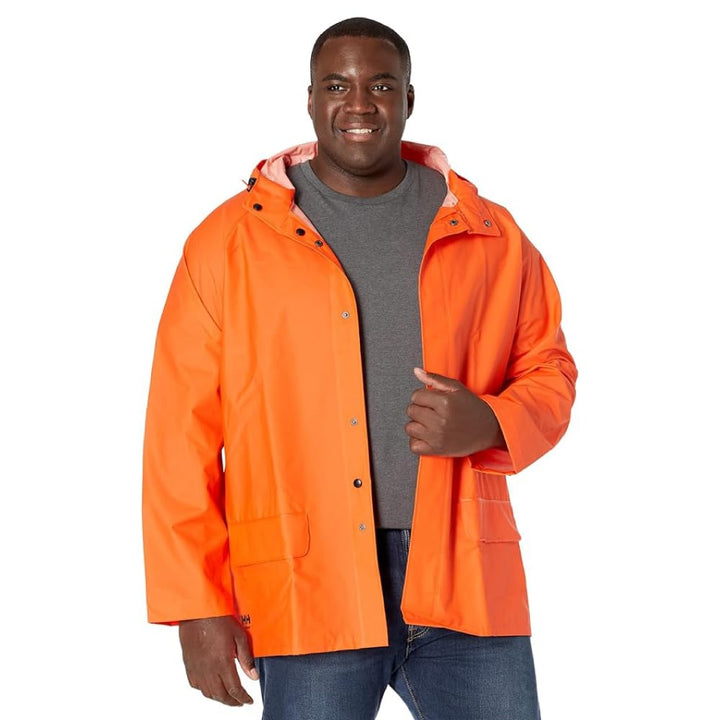 Helly Hansen Workwear Herren Mandal Wasserdichte Jacke S Dunkelorange, S Dunkelorange