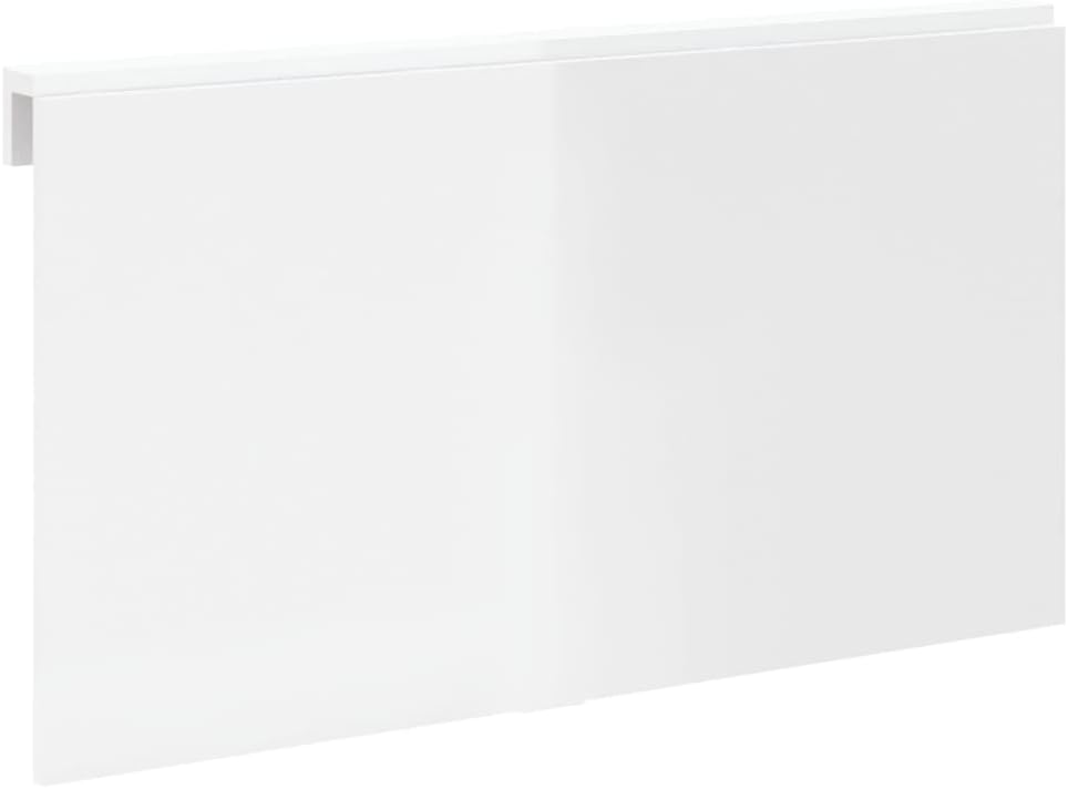 ZEYUAN Wand-Klapptisch Hochglanz-Weiss 100x60x56 cm Holzwerkstoff, Klapptisch Wand, Wandtisch, Klapp