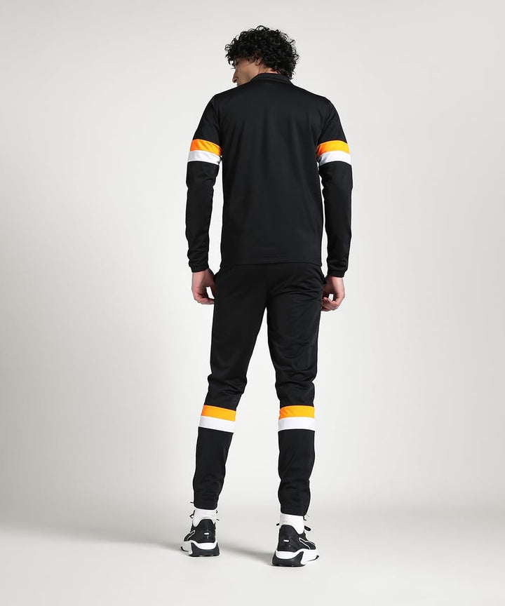 PUMA Herren Individualrise Tracksuit Strickanzüge (1er Pack) S PUMA Black-Heat Fire, S PUMA Black-He