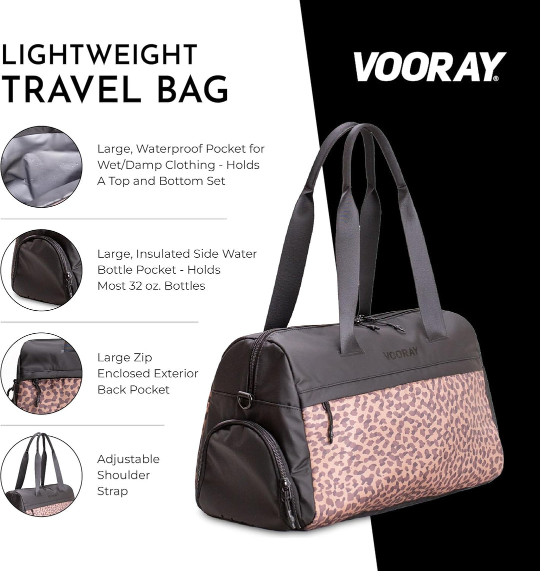 Vooray 25L Trainer Duffel - Leichter Turnbeutel, Übernachtung & Wochenendreisen, Desert Wild, Einhei