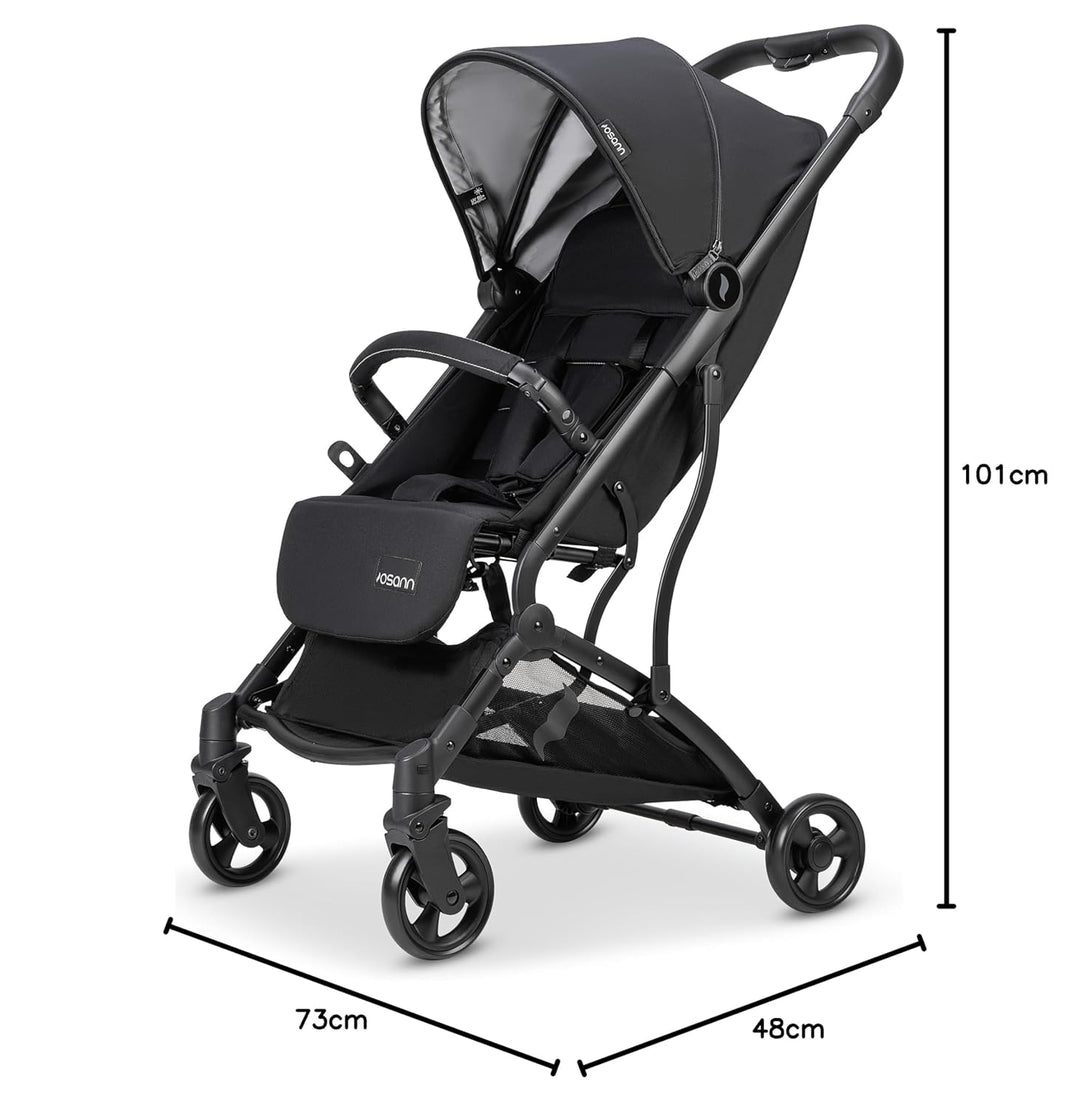 Osann Sport-Buggy Vegas – sportlicher Kinderwagen ab Geburtbis 26,5 kg belastbar – Buggy in Silbergr
