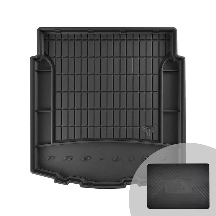 FROGUM ProLine 3D Gummimatte Exklusive Auto Kofferraummatte Kofferraumwanne für Toyota Auris II 2012