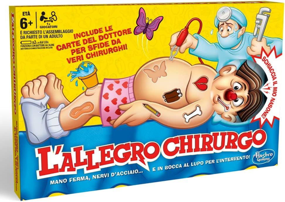 Hasbro Games - Dr. mabule, Italienische Sprache