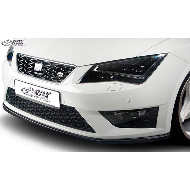 Frontspoileransatz Seat Leon 5F SC/5-türer/ST FR/Cupra 2013- (ABS Schwarz glänzend)