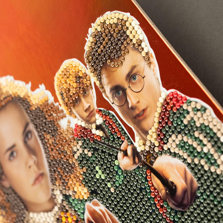 DIAMANTINY Harry Potter – Zauberstiftung Magic Trio – Mosaik-Set – Aktivitäten Crystal Art Diamond P