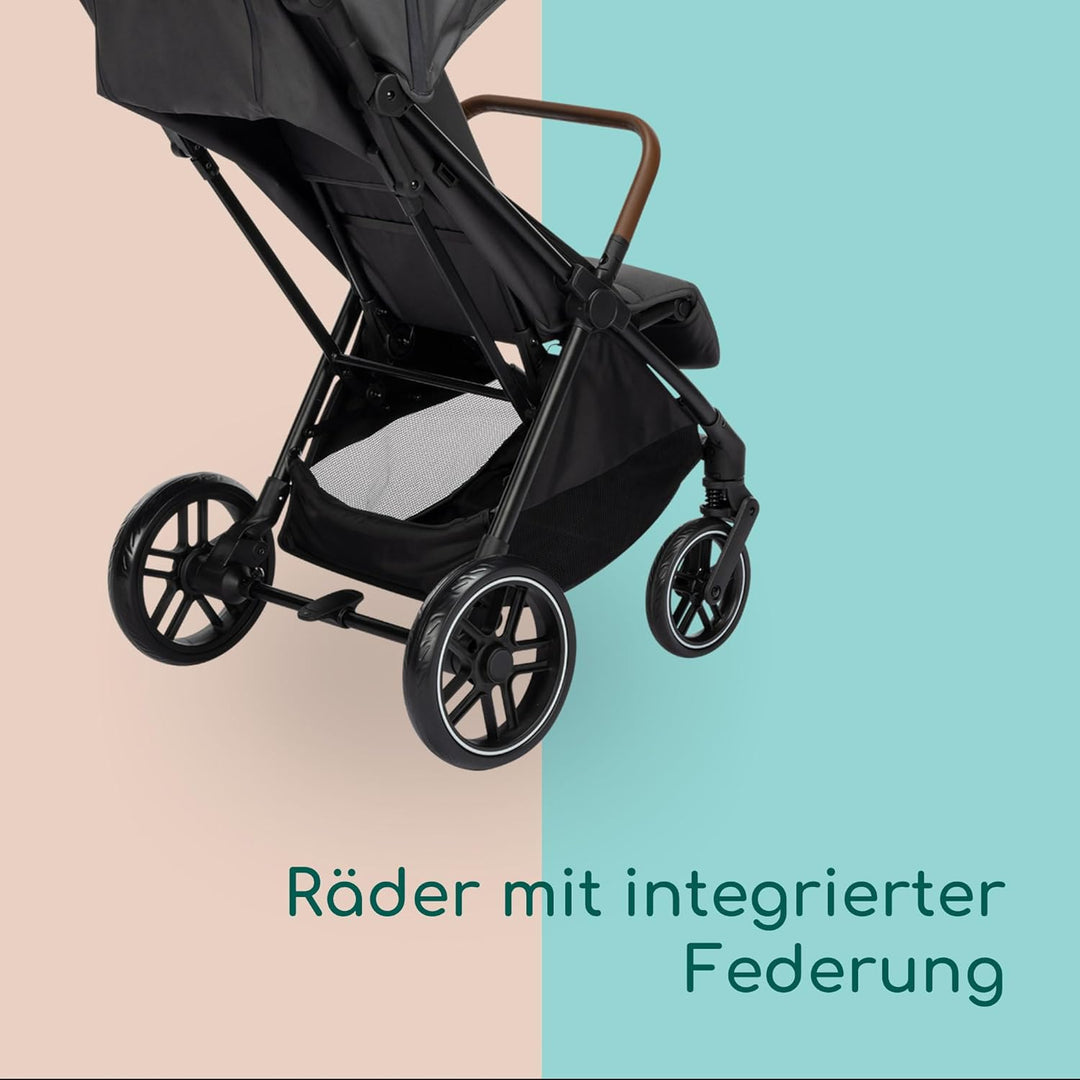 Bebeconfort Indra, Kinderwagen, 0–4 Jahre (22 kg), Schnell automatisch klappbarer Kinderwagen, Integ