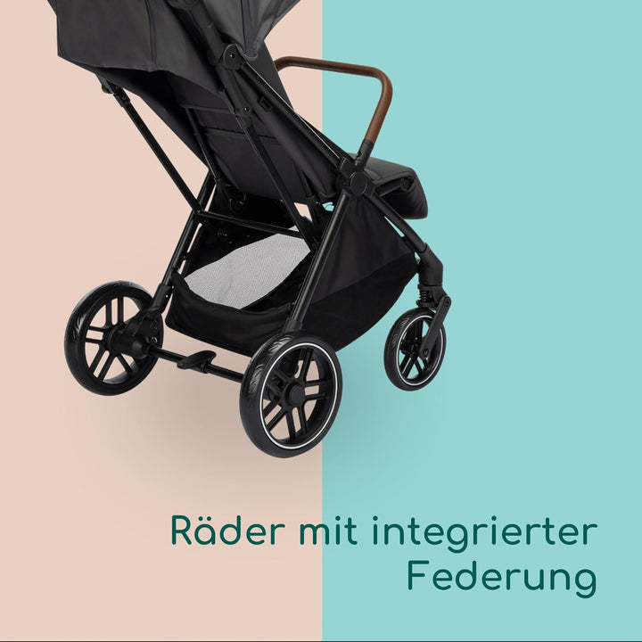 Bebeconfort Indra, Kinderwagen, 0–4 Jahre (22 kg), Schnell automatisch klappbarer Kinderwagen, Integ