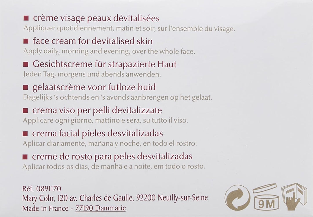 Mary Cohr Vitalité Lift Gesichtscreme,1er Pack (1 x 50 ml)