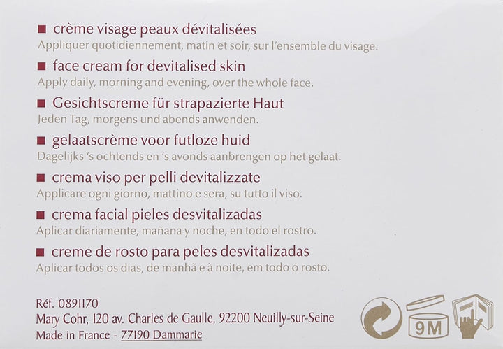 Mary Cohr Vitalité Lift Gesichtscreme,1er Pack (1 x 50 ml)
