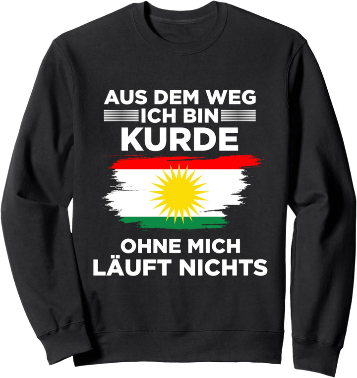 Kurden Kurde Kurdistan Kurdische Flagge Sweatshirt