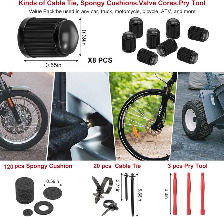Eaukar Auto Demontage Werkzeuge, 330 Stück Fahrzeug Demontage Zierleistenkeile Innen-Verkleidung Heb