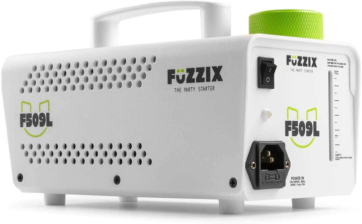Fuzzix F509LW Nebelmaschine Mini mit LED Lichteffekt, 500 Watt mit Fernbedienung, Rauchmaschine, Smo