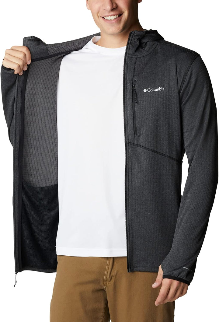 Columbia Herren Park View Fleece Full Zip Hoodie Fleecejacke Mit Durchgehendem Reissverschluss S Bla