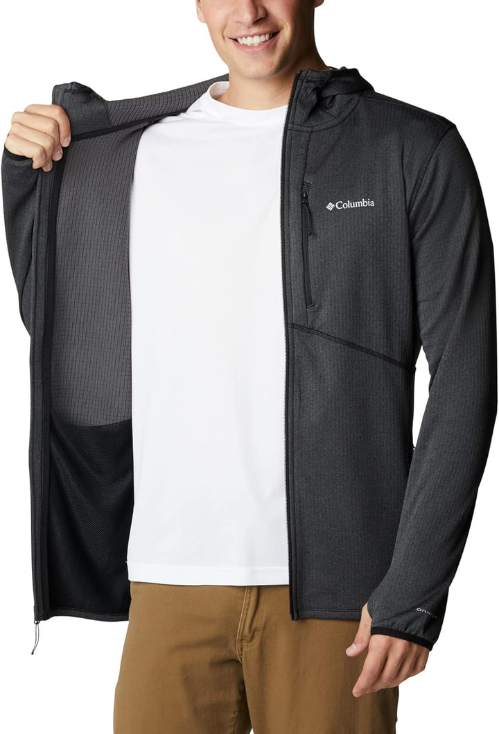 Columbia Herren Park View Fleece Full Zip Hoodie Fleecejacke Mit Durchgehendem Reissverschluss S Bla