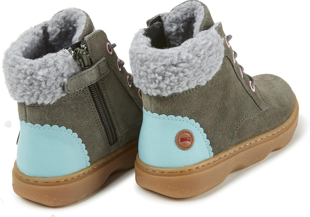 CAMPER Mädchen KIDO Kids Ankle Boot 28 EU Grün 002, 28 EU Grün 002