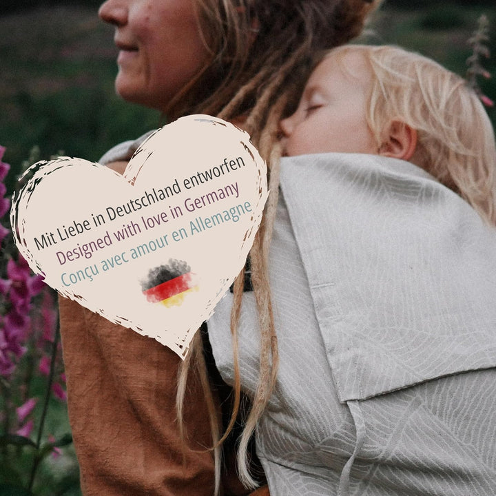 Hoppediz Buckle Toddler, Babytrage für Kleinkinder (9-25 kg), Design Lanzarote, Lanzarote