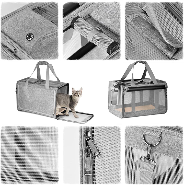 Katzentasche Transporttasche Hundebox Faltbar Hundetransportbox Katzentransportbox Hundetasche für k