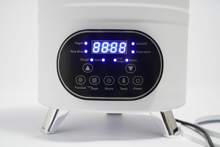 Joghurtbereiter, 8L Joghurtmaschine Multifunktional mit Zeitanzeige, Yogurt Maker für Griechischer J