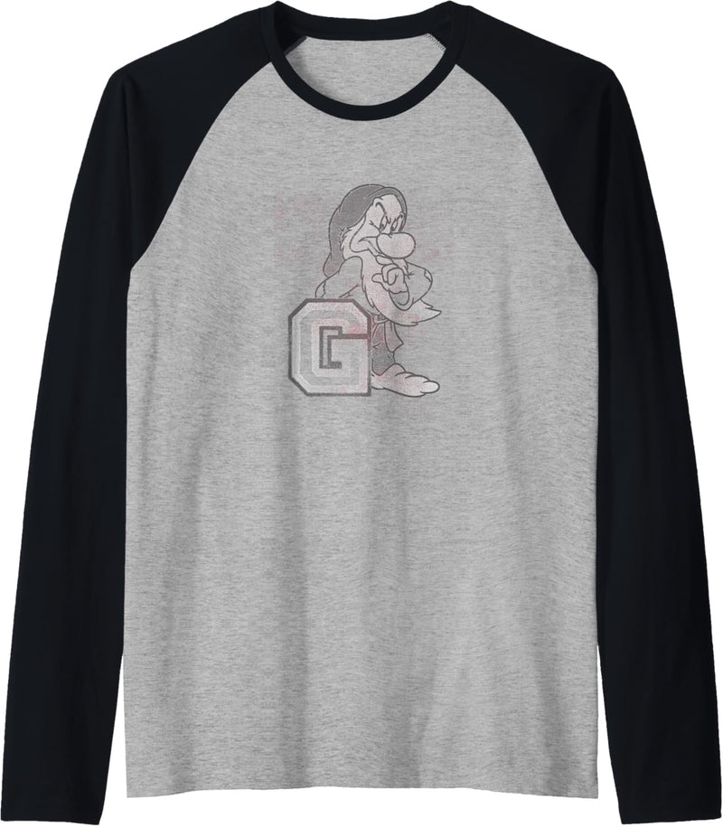 Disney Snow White And Seven Dwarfs Grumpy Raglan