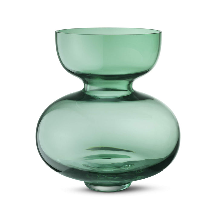 Georg Jensen Alfredo Vase, Grün, 23 x 23 x 25 cm 23 x 23 x 25 cm Grün, 23 x 23 x 25 cm Grün