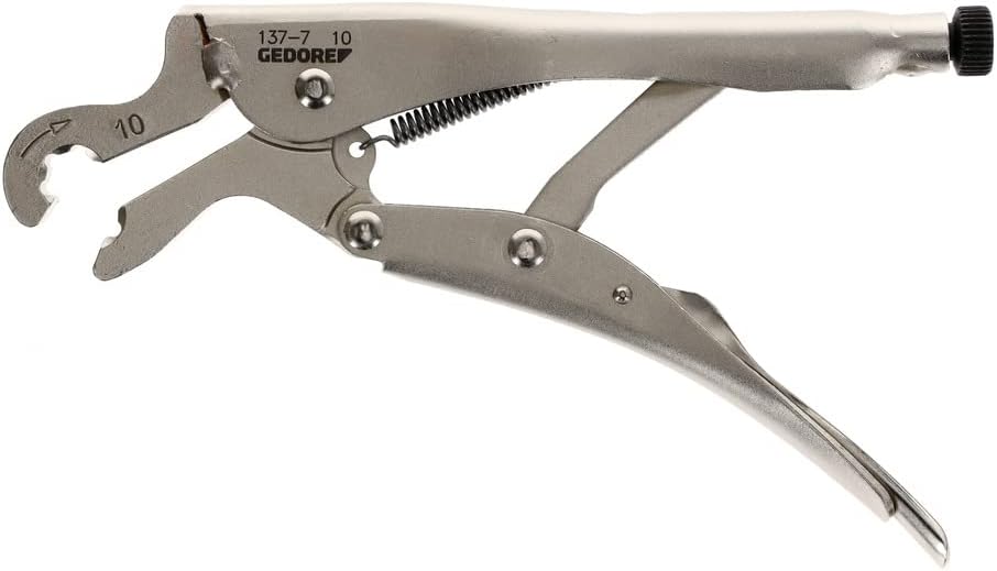 GEDORE Gripschlüssel für schwer zu öffnende Verschraubungen, 6-kant, 10 mm, formschlüssig, KFZ und I