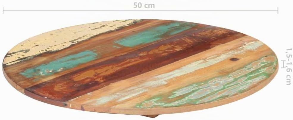 vidaXL Tischplatte Massivholzplatte Holzplatte Ersatztischplatte Holz Platte für Couchtisch Beistell