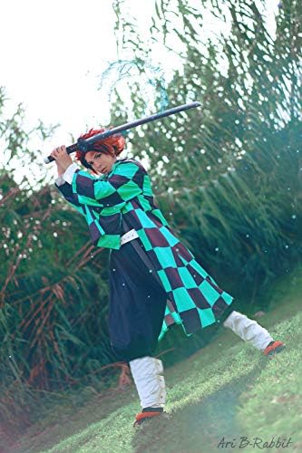 CR ROLECOS Kanroji Mitsuri Cosplay Kostüm Tanjirou Giyuu Vollständiger Kostüm Anime Tokitou Muichiro