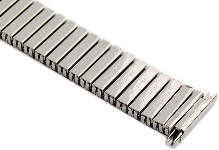 Rowi 16mm-18mm Fixoflex S Zugband L316 Edelstahl Uhrenarmband Made in Germany originalverpackt