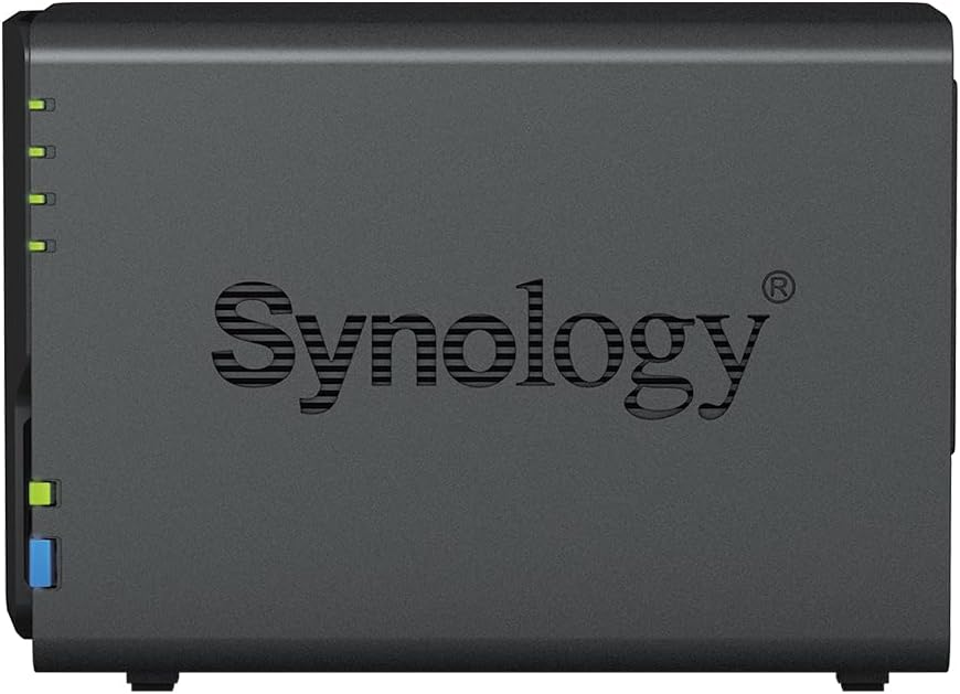Synology DS223 2 GB NAS 16 TB (2 x 8 TB) WD Red+, montiert und getestet mit SE DSM installiert