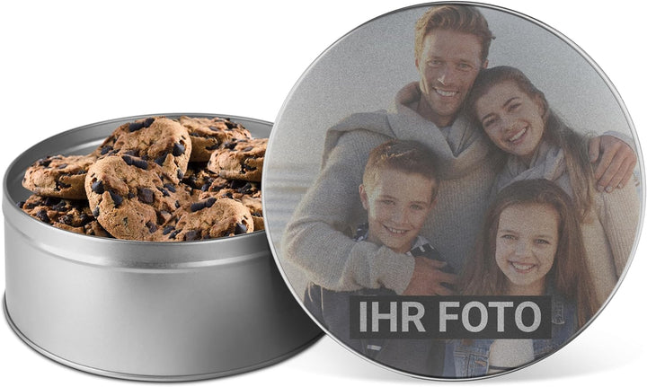 printplanet® - XL Keksdose personalisiert - Keks-Dose mit eigenem Wunschtext personalisieren - Plätz
