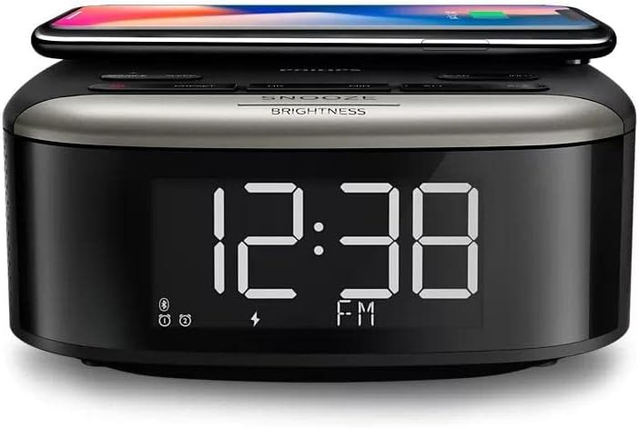 Philips Radiowecker, TAR7606/10, Hochwertiger Radiowecker Mit Ladefunktion, Multifunktionaler Radiow