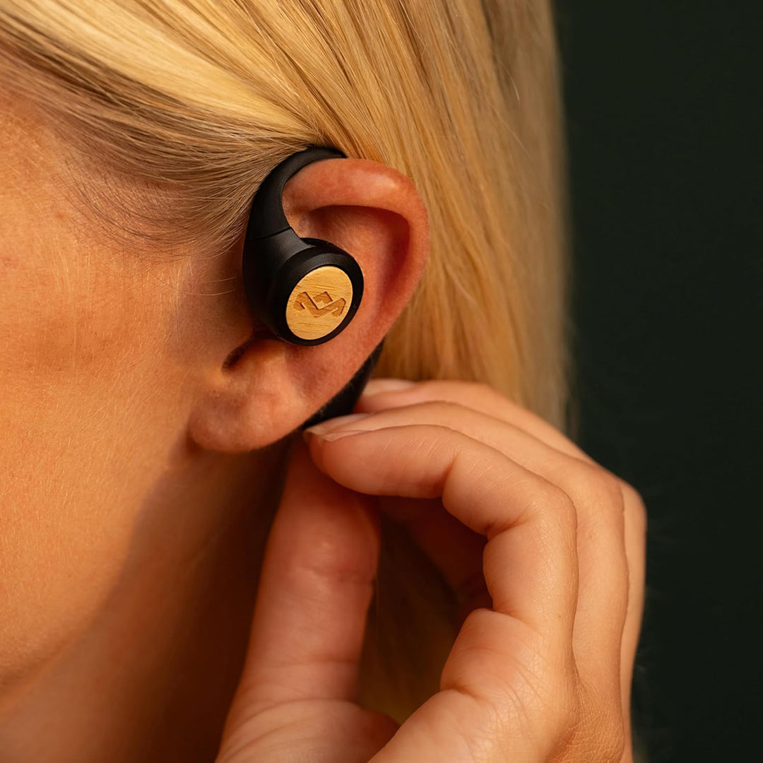 Marley House of Liberate Open Ear Kopfhörer Bluetooth - Open Ear Headphones mit Mikrofon, Earbuds mi