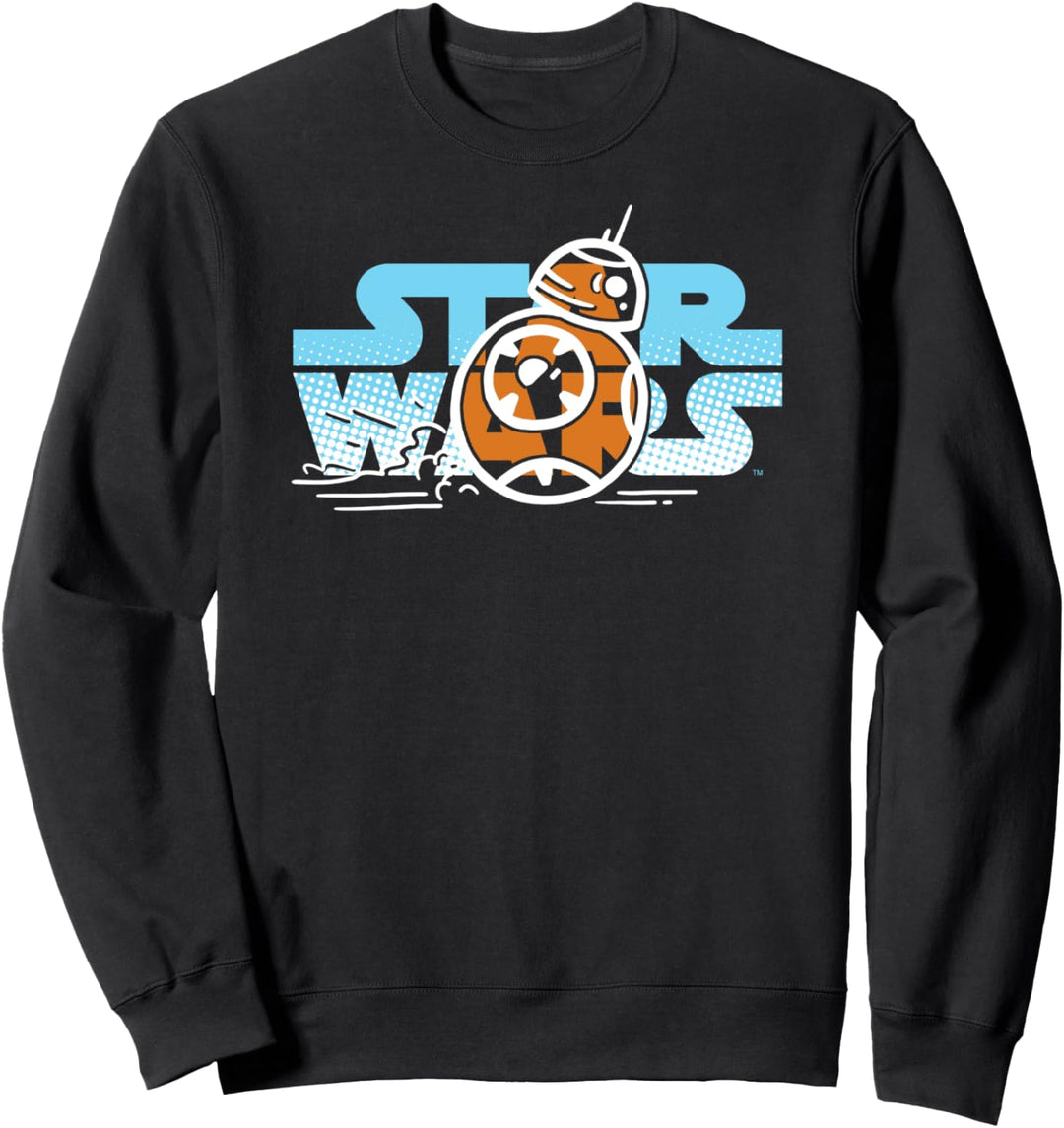 Star Wars: The Rise Of Skywalker BB-8 Line Art Logo Sweatshirt