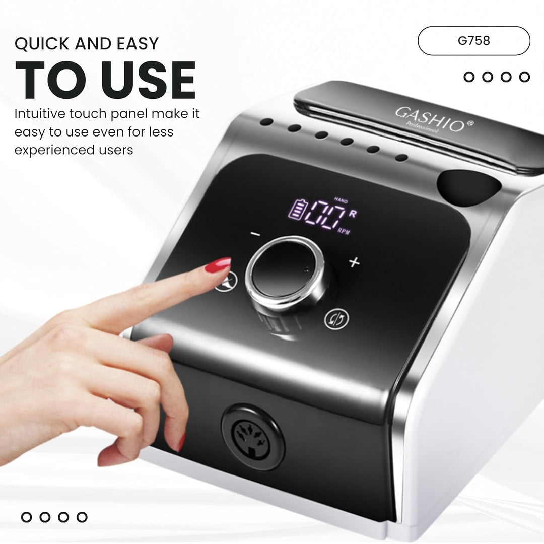 Nagelfräser für Gelnägel | Nail Drill 50W | Elektrische Nagelfeile | Maniküre Pediküre Set Elektrisc