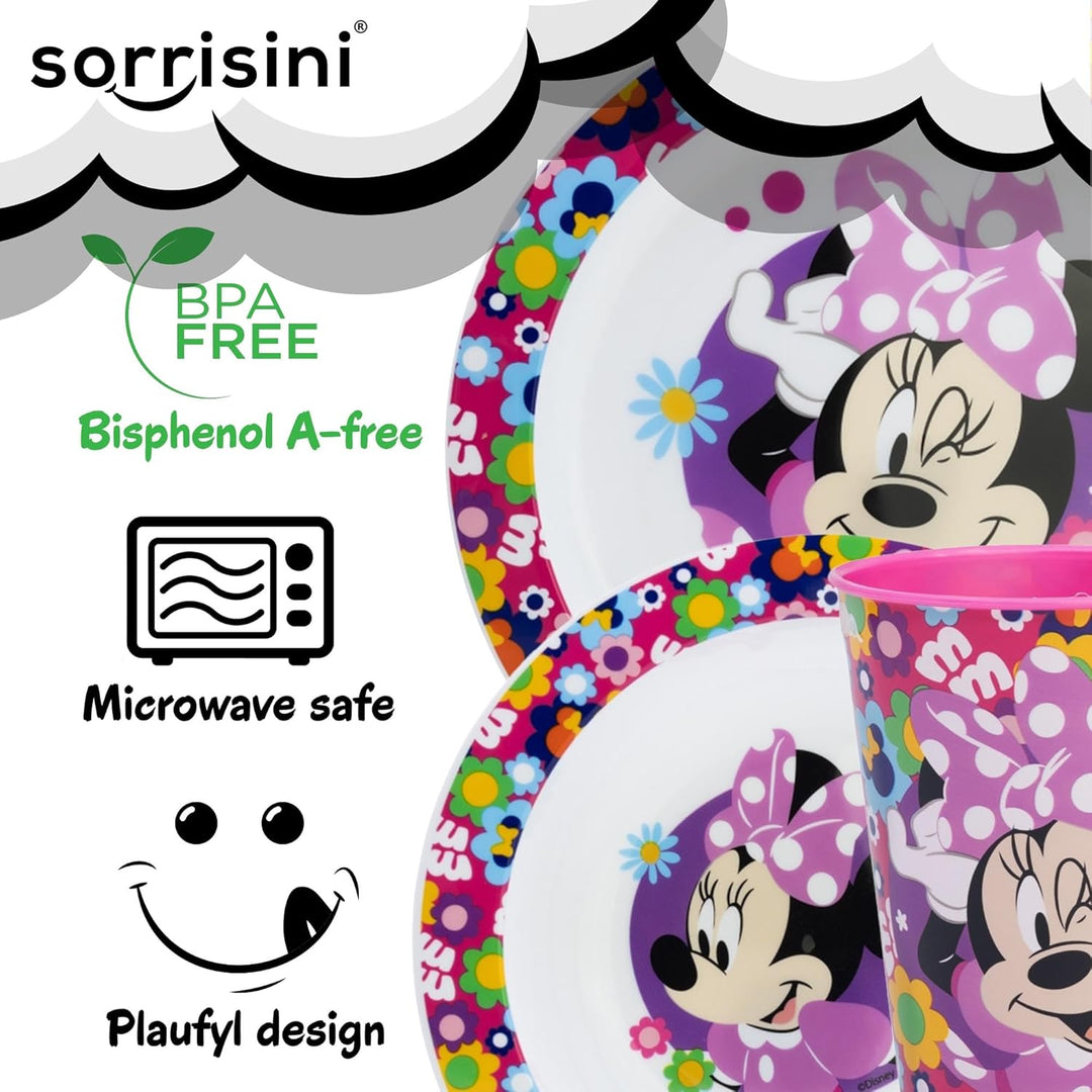 Kindergeschirr set, Wiederverwendbares geschirr Set, Kinder Essgeschirr, Microwaveable plastik Kinde