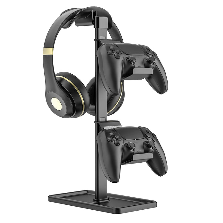 Controller Halter, Kopfhörer Ständer, Gaming Controller Halterung für Xbox PS5 PS4 Switch, Headset S