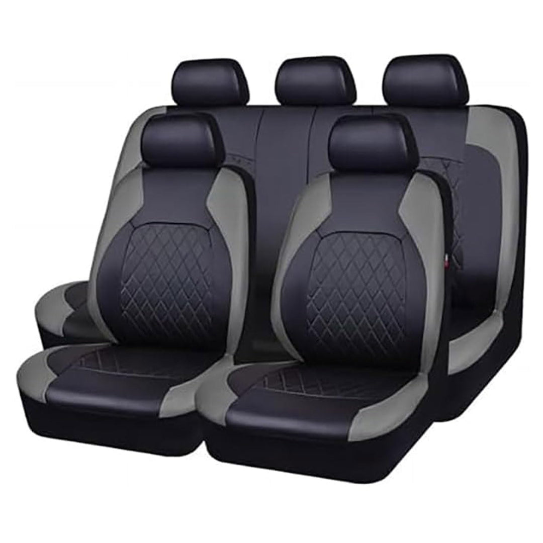 9 Stück Autositzbezüge für VW Tayron 2018 2019 2020 2021 2022 2023 2024 2025, Auto Sitzbezüge Sets W