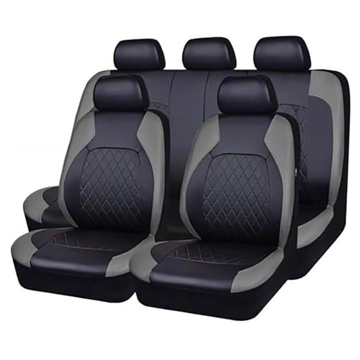 9 Stück Autositzbezüge für VW Tayron 2018 2019 2020 2021 2022 2023 2024 2025, Auto Sitzbezüge Sets W