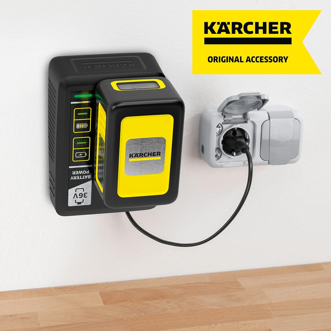Kärcher Schnellladegerät Batterien Power 36 V (80 Prozent Akkuaufladung in 48 Minuten, für 36 V / 2.
