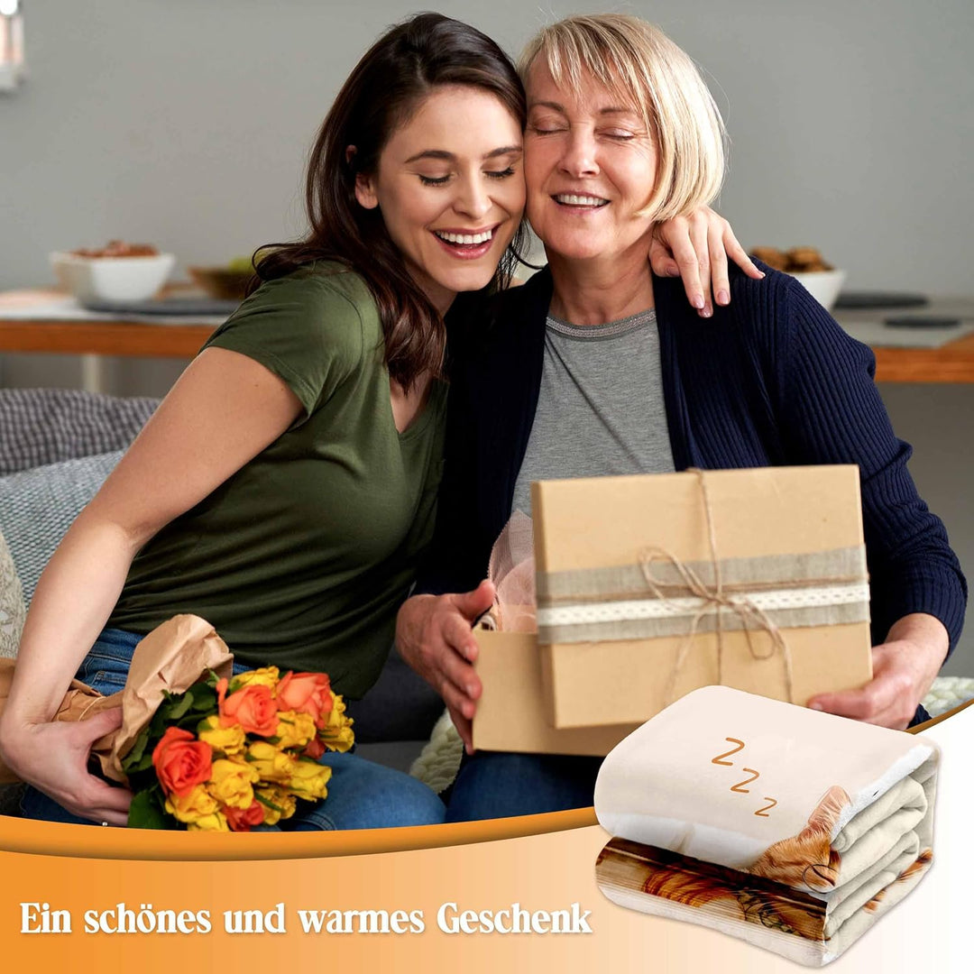 Geschenke für Oma - Kuscheldecke, Beste Oma Geschenk, Geburtstagsgeschenk Geburtstag Muttertagsgesch