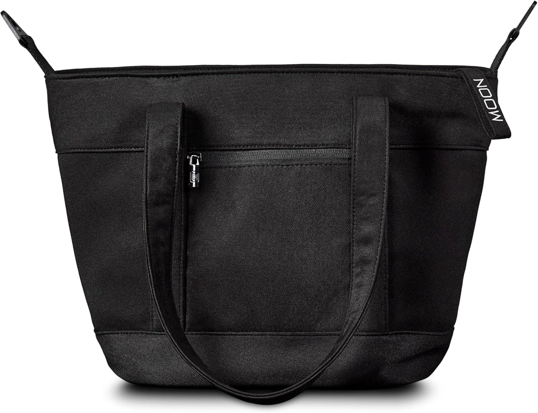 MOON V-SHAPE BAG onyx, Wickeltasche Schwarz, Schwarz