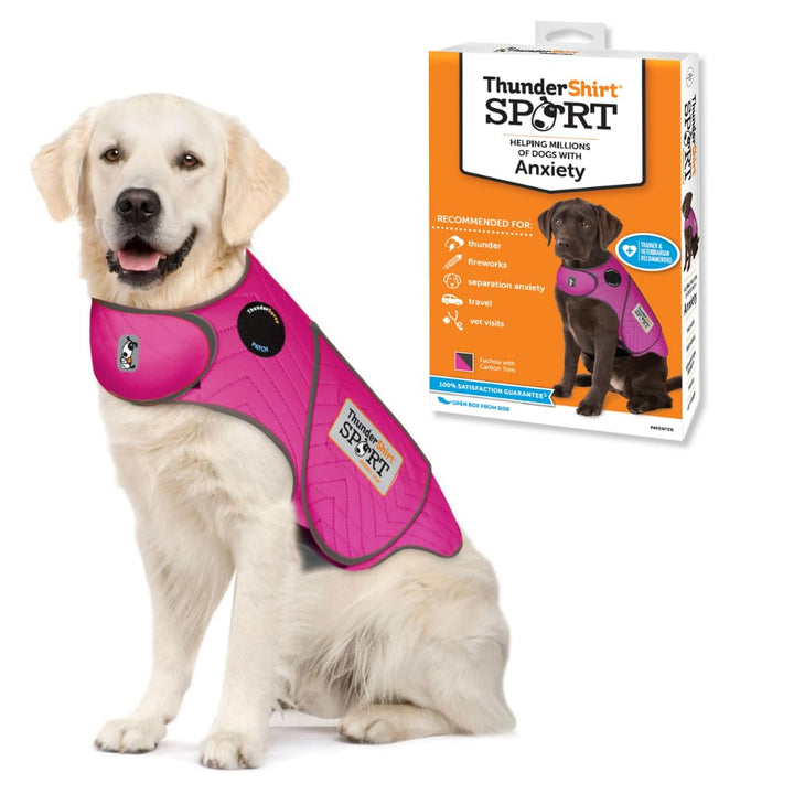 Thundershirt Hundebekleidung Thundershirt Hundeangstjacke, Fuchsia, Grösse XL Fuchsia X-Large, Fuchs