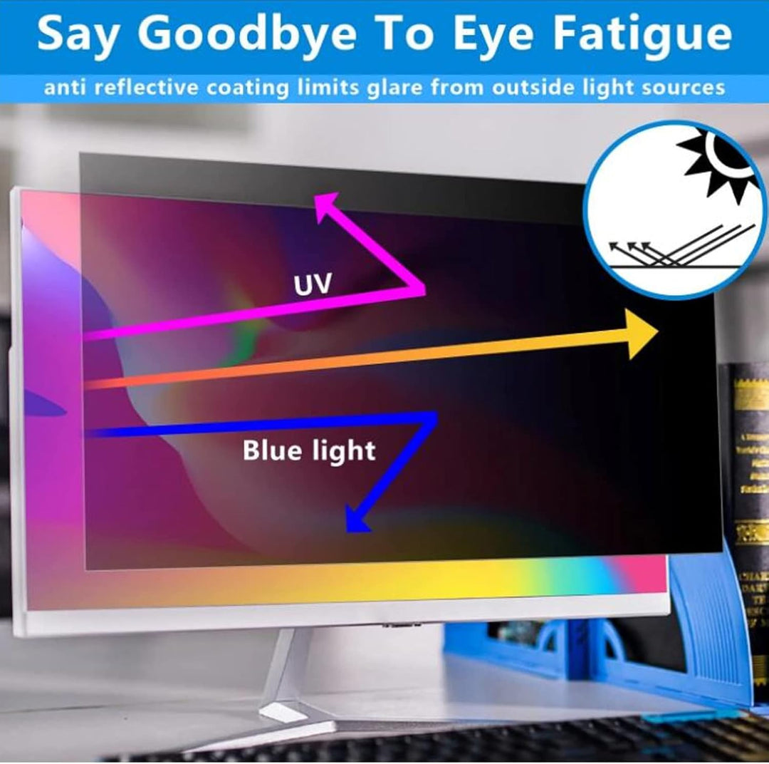 Jectse 25-Zoll Computer-Sichtschutz Filter, 16: 9-Seiten Verhältnis Abnehmbare Blendschutz-Blaulicht